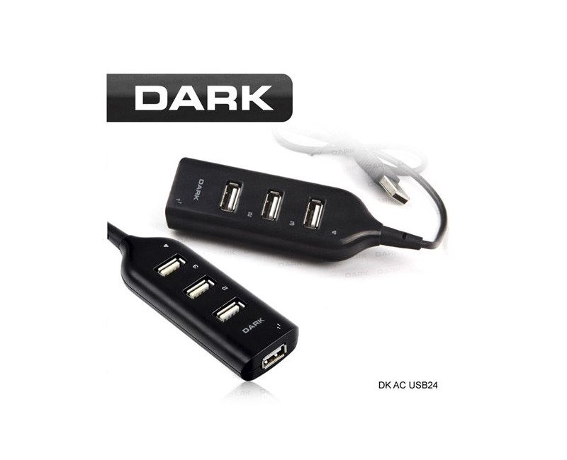 Dark-DK-AC-USB24-4-port-USB-Hub